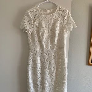 White Shoshanna Dress